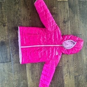 The North Face Fuchsia Quilted Jacket